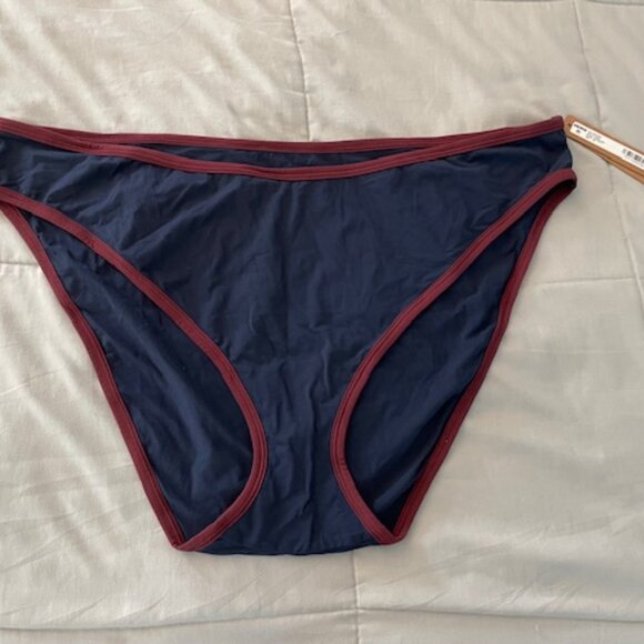 NWT SKIMS Everybody High Rise Bikini Navy Size 4x Make Your Own Bundle  $20 NEW - Picture 8 of 15